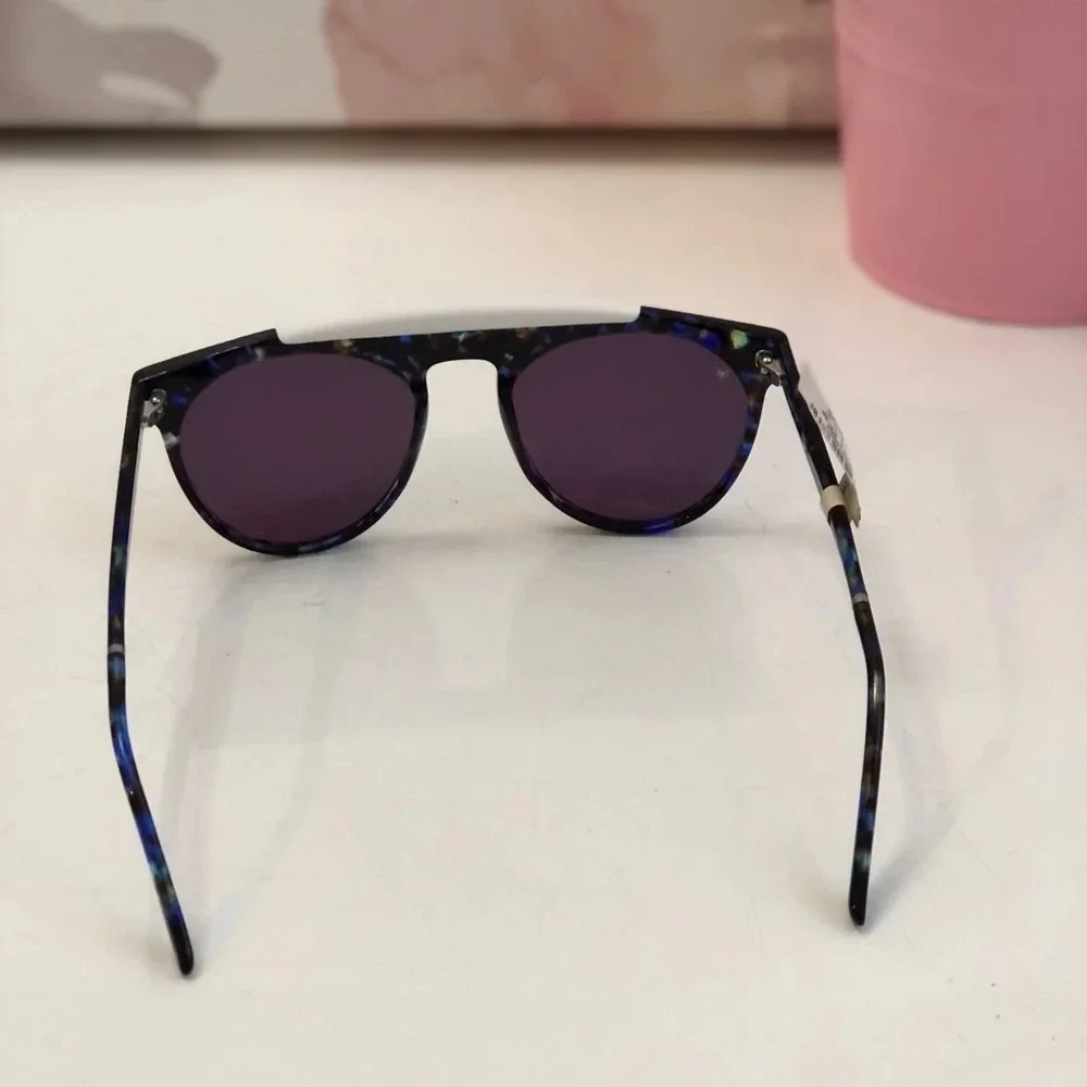 . Nwt! SMOKE X MIRRORS Atomic 52mm Round Sunglasses